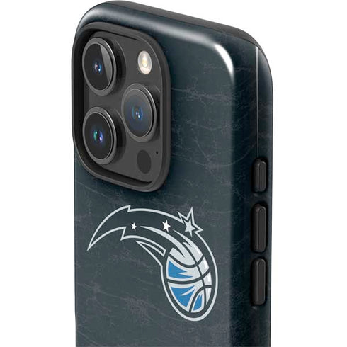 NBA Orlando Magic Black Secondary Logo iPhone 16 Pro Impact Case